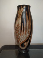 Gorka Lívia nagymèretű váza főnix madárral
