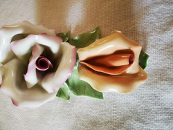 Hibátlan Aquincum gyönyörű dupla porcelán rózsa