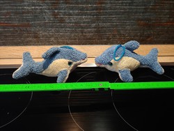 Plüss delfinpár    kulcstartónak dísznek pároknak