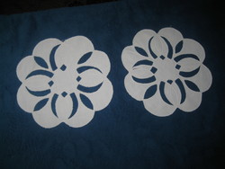 Embroidered tablecloth 2 pcs, 20 cm