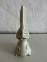 Aquincumi porcelán Nyúl, Nyuszi, porcelán figura, nipp