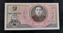 Észak-Kórea 100 Won 1978 Unc.