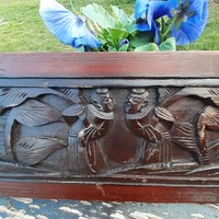 More than 100 years of shanghai wood carving for decoration