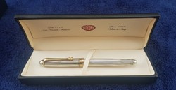 Hírességnek készült aranyhegyű antik ezüst toll-Aurora töltőtoll