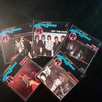 Rolling Stones kis bakelit lemezek 5 db.