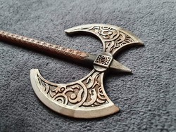 Viking rune one-handed hatchet sacral ornament tool 17cm