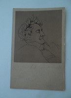 Régi Goethe képeslap