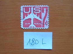USA 7 C 1960 Jet Airliner AIR MAIL 180L