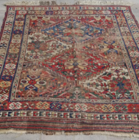 Antik Iráni Bakhtiari  kézi csomózású nomád szőnyeg. Alkudható!