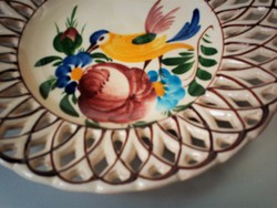 Soós madaras kerámia fali tányér