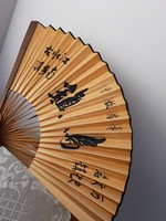 Hatalmas bambusz, papír, Japán legyező.