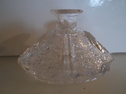 ÓLOMKRISTÁLY - üveg  - 11, 5 x 7,5 x 7 cm - OSZTRÁK - HIBÁTLAN