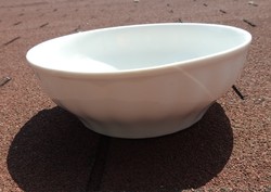 Old white coma bowl - thick deep bowl