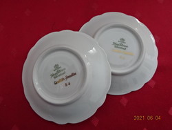 Johann Seltmann Vohenstraus Bavaria minőségi porcelán kávéscsésze alátét.2 db egyben eladó  Vanneki!
