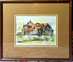 Balázs Márta painting in beautiful condition