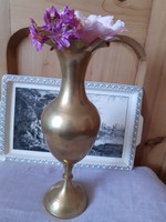 Gyönyörű ,nagy réz váza 29 cm