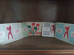 Sheet music series 1958-1967 danko pista, vigor béla, frater, balázs Árpád, Hungarian sheet music bouquet sheet music