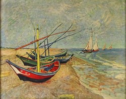 1E888 Vincent Van Gogh : Halászhajók