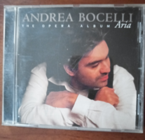 CD zenelemez Andrea Bocelli (ária)