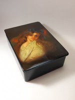 Orosz kézi festésű lakk doboz