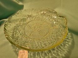 Zs1011 glass serving bowl green shade 31 cm