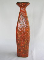 Pesthidegkúti retro kerámia  váza 40 cm