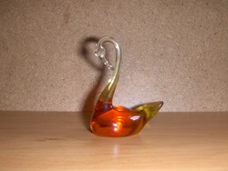 Muránói üveg hattyú (po-1)
