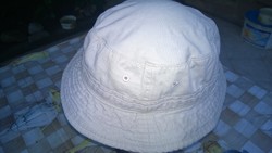 Új Vászonkalap-nyári kalap fejkörm.59 cm