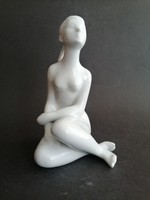 Roxal dux porcelain female nude statue (23cm) - ep