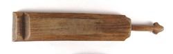 1E962 Antik keményfa mángorló sulyok fa 68 cm