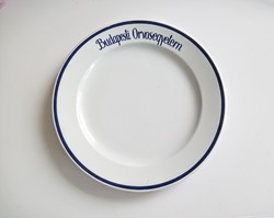 Retro Alföldi Budapesti Orvosegyetem tányér 19.5cm