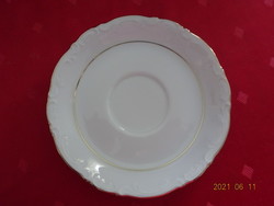 MITTERTEICH Bavaria német porcelán minőségi teáscsésze alátét, átmérője 14,5 cm. Vanneki!