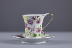 Gambini Studio Flavia serie, porcelán teáscsésze tányérral.