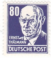 Németország Szovjet megszállási övezet forgalmi bélyeg 1948