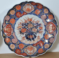 Antik Imari tányér pár, remek állapotban