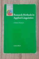 Dörnyei Zoltán : Research Methods in Applied