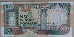 Szomália 50 Shillings 1991 UNC