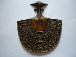 Zoltán Pap - gallery bronze wall decoration