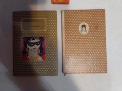 Két darab retro pöttyös könyv együtt - Álarcosbál, Az utolsó padban - 1974, 1978