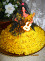 Flamenco vintage souvenir baba
