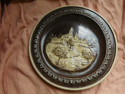 Szlovák népművészeti tányér