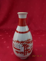 Japán porcelán váza, magassága 14,5 cm. Vanneki!