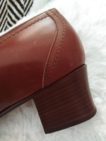 Bally - natúr bőr, női mokaszín jellegű cipő