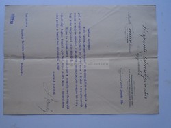 G2021.14 Nagyvárad Központi Takarékpénztár  Dr. Popper Ákos vezérigazgató  levele  1908