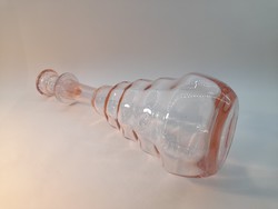 Rózsaszín üveg palack dugóval soros73 részére