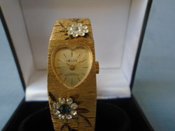 Antique but not used full luxury mechanical women's jewelry watch from 50 years ..... Maybe you never had a hand