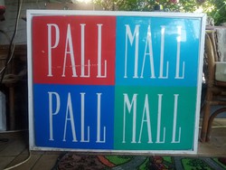 PALL MALL Retro, világító reklámtábla