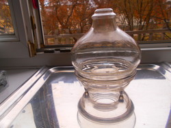 Antik kétrészes üveg légyfogó