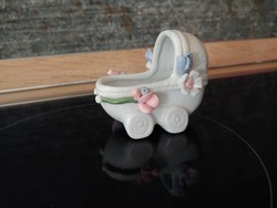 Rare porcelain mini stroller