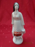 ARPO román porcelán figura, vízhordó lány, magassága 18,5 cm. Vanneki!